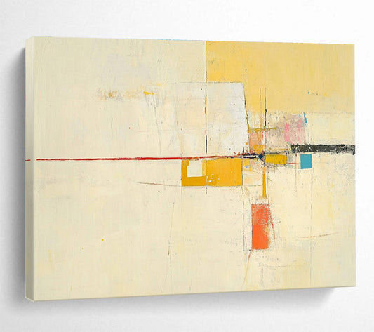 Minimalist Geometric Abstract Art for Contemporary Office & Scandinavian - Style Home SC332