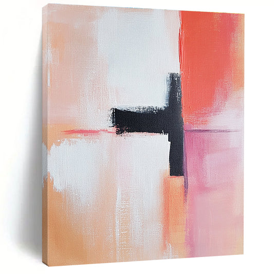 Color - Blocked Cross for Scandinavian - Style Home & Minimalist Gallery STSC819