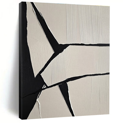 Black and White Geometric for Modern Kitchen & Art Gallery Corridor STSC1247