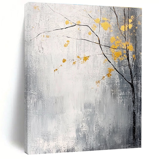 Grey and Gold Tree Branches for Scandinavian - Style Home & Nature - Themed Café STSC395