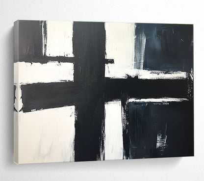 Black - White Geometric Art for Modern Office & Art - Themed Gallery SC018