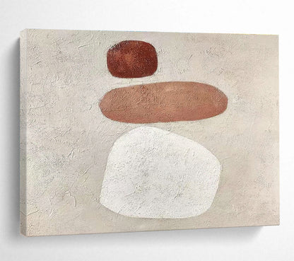Minimalist Color - Block Abstract Art for Scandinavian Office DLZ2978