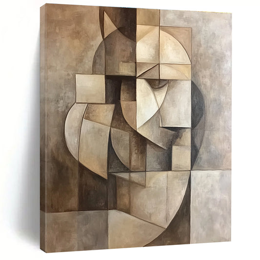 Cubist Abstract Composition for Modern Art Museum & Intellectual Study STSC859