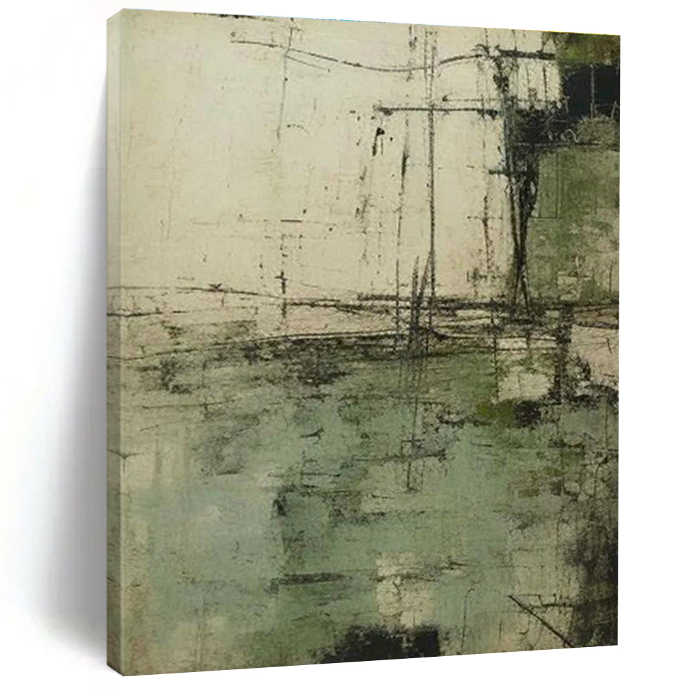 Line - Landscape Abstract Art for Bohemian Home Studios DLZ0253