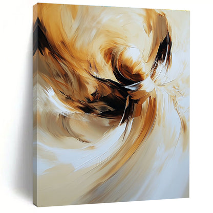 Flowing Golden Abstract for Luxury Hotel Lobby & Upscale Dining Room STSC634