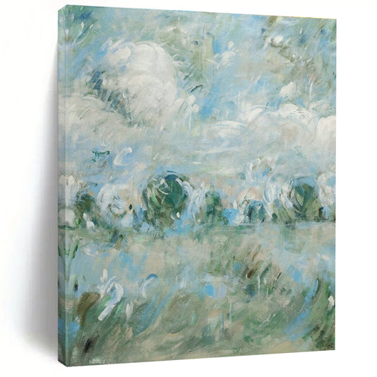 Impressionistic Landscape Art for Country Villa & Yoga Retreat DLZ0594