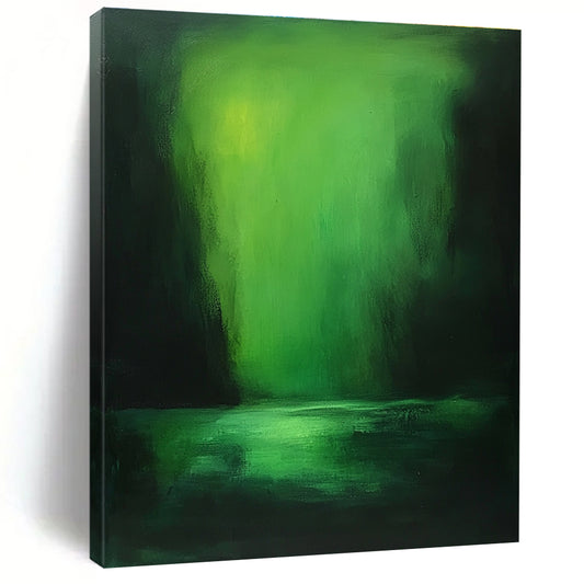 Green Abstract Light for Modern Spa & Nature - Lover’s Bedroom STSC287