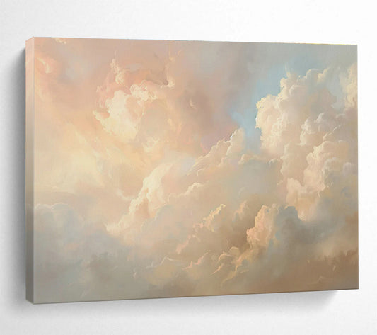 Cloud Oil Painting for Dreamy Bedroom Ceiling Accents DLZ2593