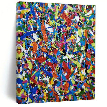 Color Explosion Abstract Art for Creative Kids’ Space & Vibrant Art Bar DLZ2266
