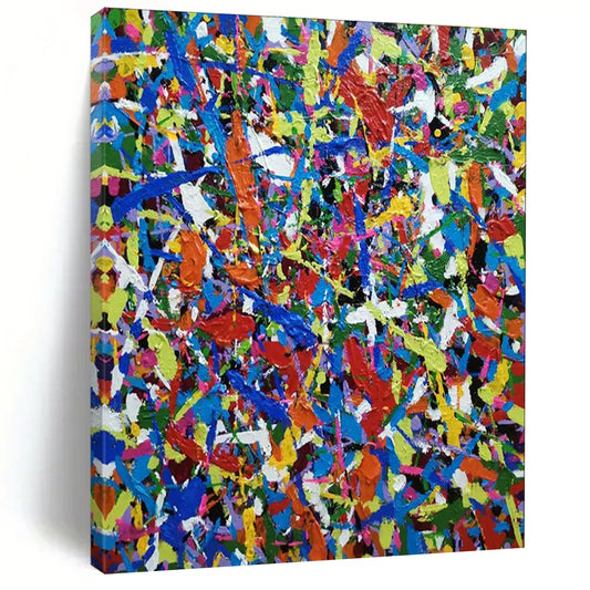 Color Explosion Abstract Art for Creative Kids’ Space & Vibrant Art Bar DLZ2266