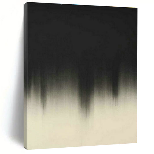 Black - White Gradient Abstract Art for Art Gallery Feature Walls DLZ0249
