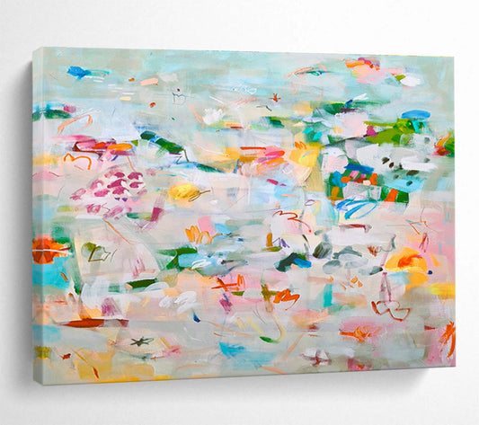 Light - Color Colorful Abstract Art for Bright Home Offices DLZ2420