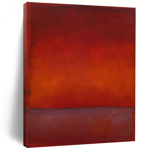 Red - Purple Gradient Abstract Art for Living Room & Dining Room DLZ0452