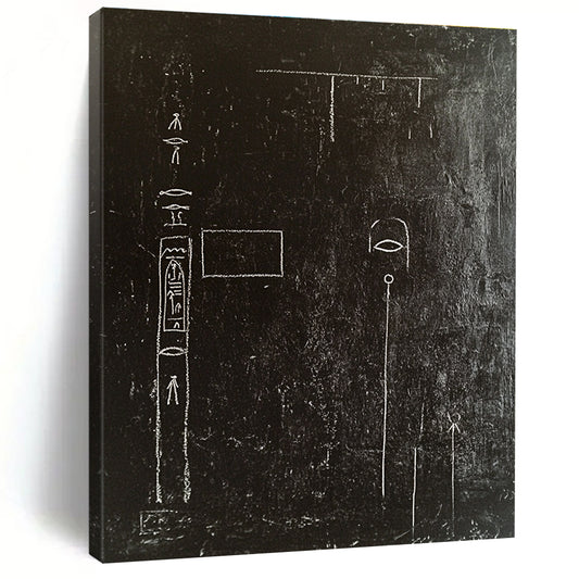 Blackboard with Hieroglyphs for Archaeological Institute Office & Mystery - Themed Library STSC918
