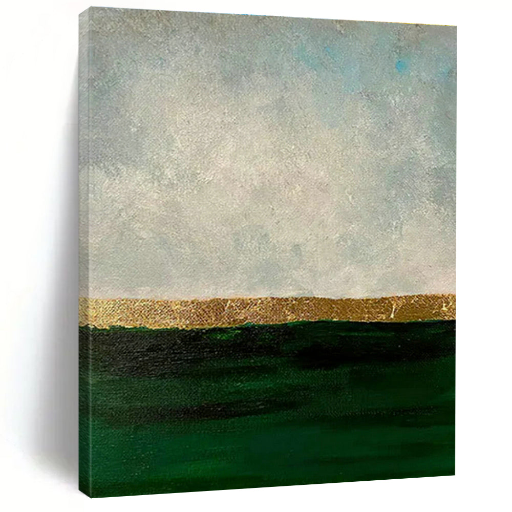 Minimalist Sea - Sky Art for Scandinavian Home & Serene Meditation Room DLZ1489