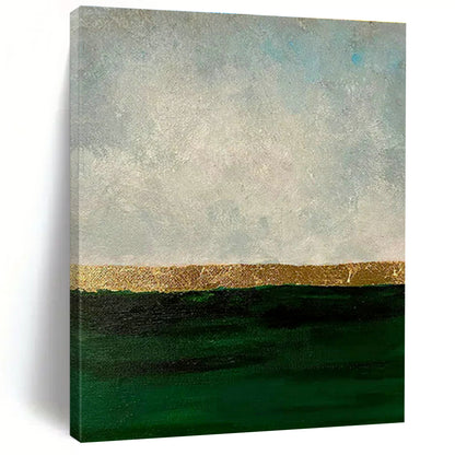 Minimalist Sea - Sky Art for Scandinavian Home & Serene Meditation Room DLZ1489
