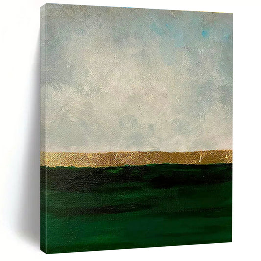 Minimalist Sea - Sky Art for Scandinavian Home & Serene Meditation Room DLZ1489