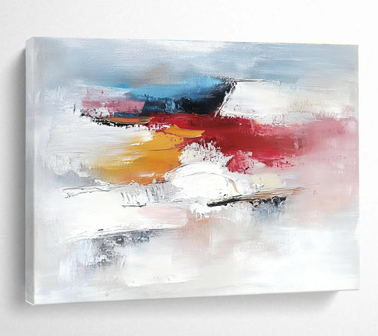 Soft Color Abstract Art for Feminine Boudoir & Calming Wellness Center SC157