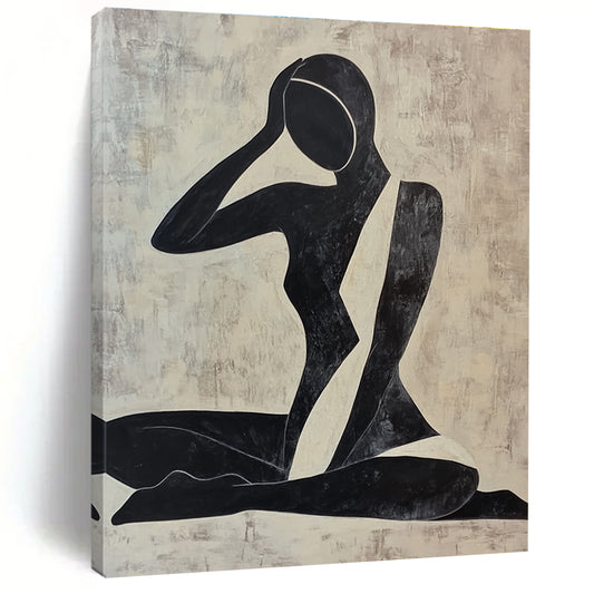 Minimalist Figurative Art for Zen Space & Contemporary Gallery STSC012