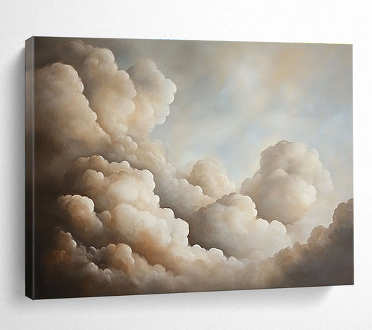 Serene Cloudscape: Elevate Bedroom & Meditation Space SC541