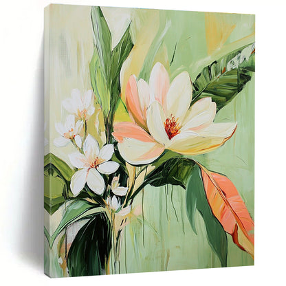 Floral Bouquet on Green for Florist Shop & Feminine Bedroom STSC1142