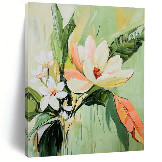 Floral Bouquet on Green for Florist Shop & Feminine Bedroom STSC1142