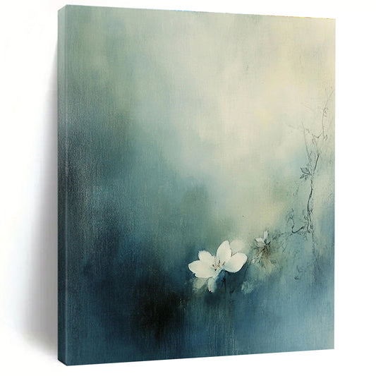 Soft Floral Abstract for Feminine - Inspired Living Room & Spa Retreat STSC631