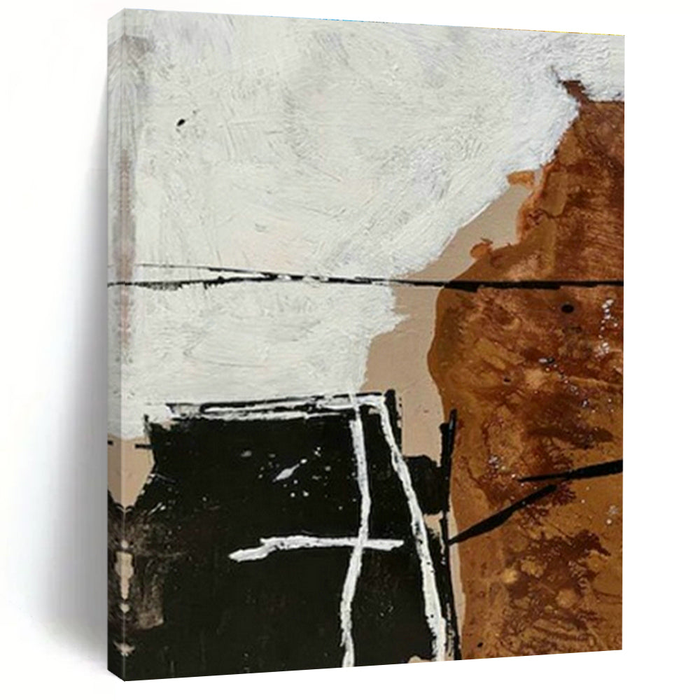 Bold Mixed - Tone Abstract Art for Industrial Loft & Creative Studio DLZ2014