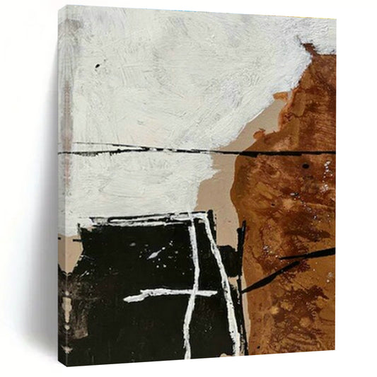 Bold Mixed - Tone Abstract Art for Industrial Loft & Creative Studio DLZ2014