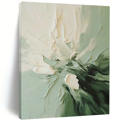 Textured Floral Abstract Art for Kitchen & Garden - Facing Balcony DLZ1192
