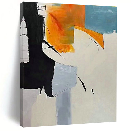 Color Block Abstract Art for Living Room & Office DLZ0319