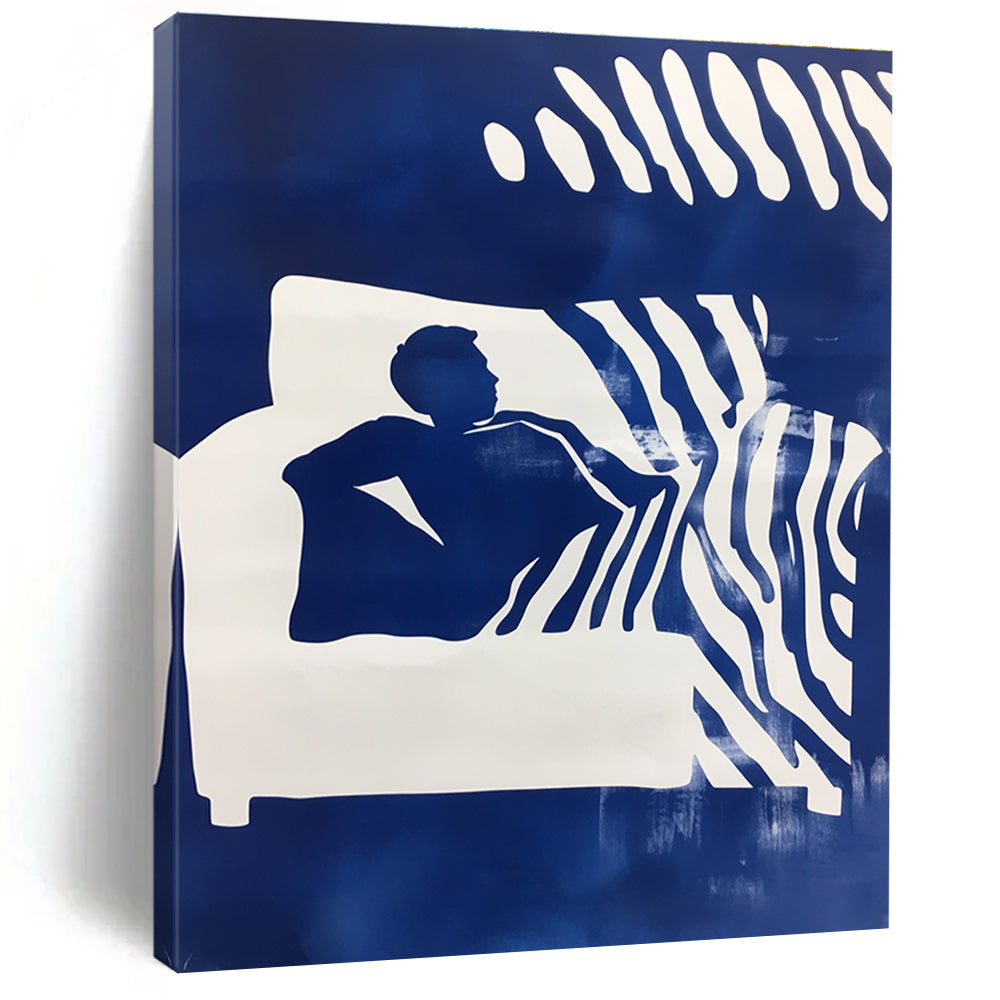 Silhouette on Sofa for Modern Living Room & Art - Themed Lounge STSC1210