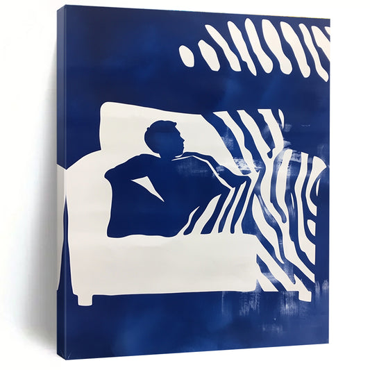 Silhouette on Sofa for Modern Living Room & Art - Themed Lounge STSC1210