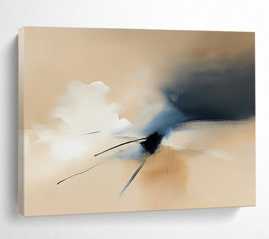 Soft Abstract Clouds Art for Romantic Bedroom & Meditation Space SC178