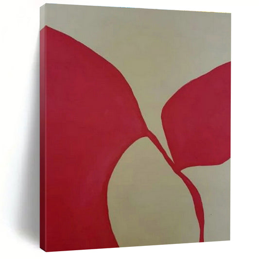 Red - Gold - White Geometric Art for Bohemian - Chic Home & Art Deco Gallery DLZ1895