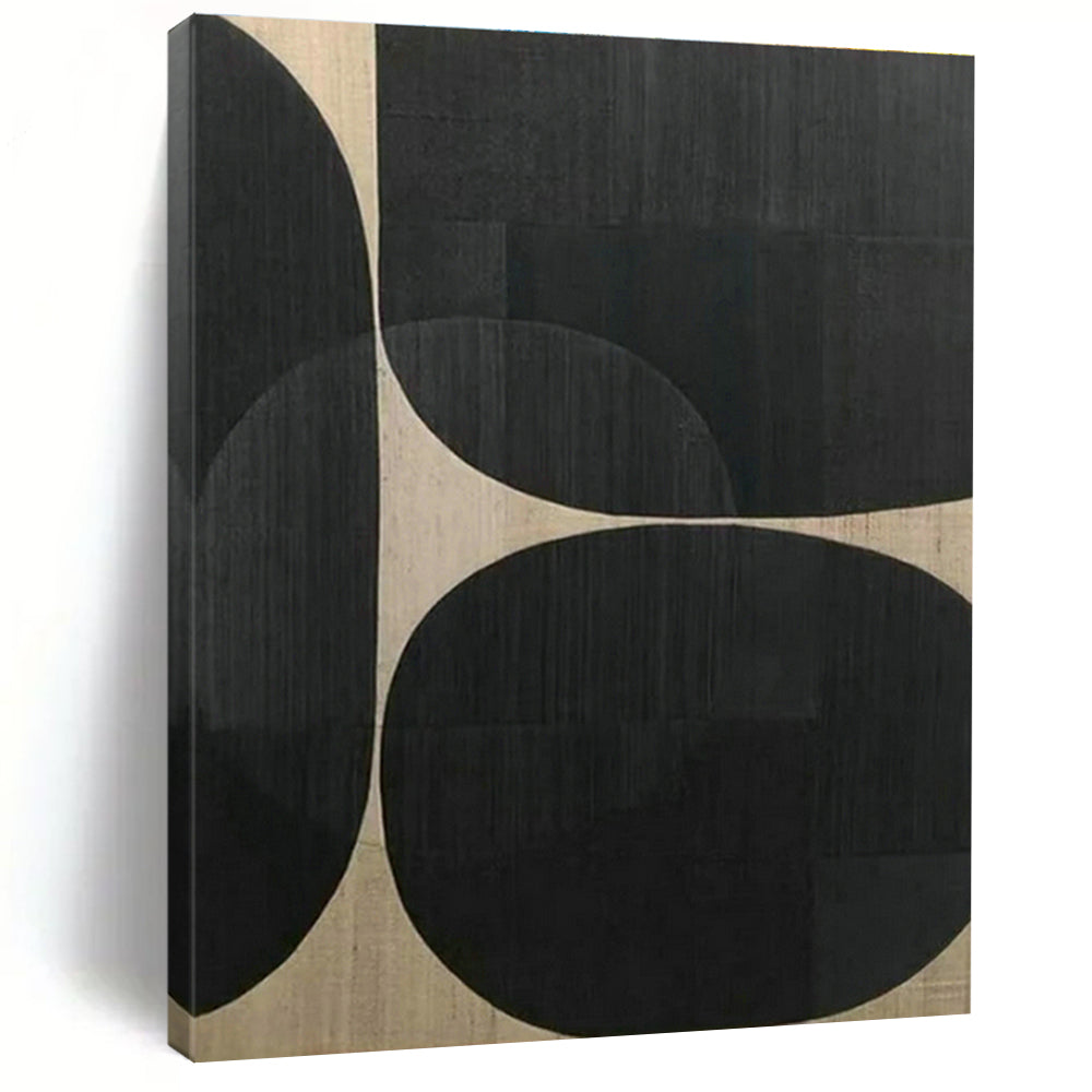 Bold Geometric Shapes Art for Industrial Loft & Modern Art Fair DLZ1436