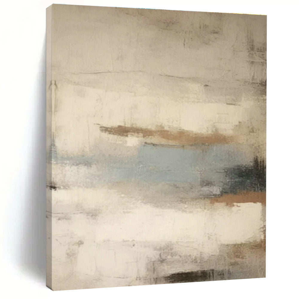 Light - Toned Abstract Art for Scandinavian - Style Nursery & Calming Wellness Center DLZ1575