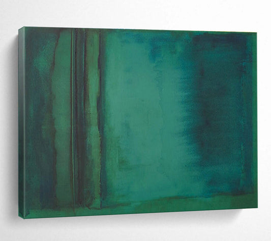 Blue - Green Gradient Abstract for Spa Relaxation Room DLZ2999