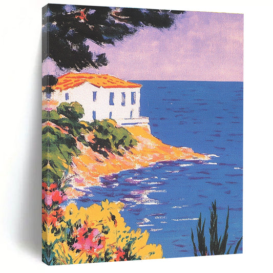 Coastal House Scene for Beach - Themed Living Room & Nautical Restaurant STSC1228