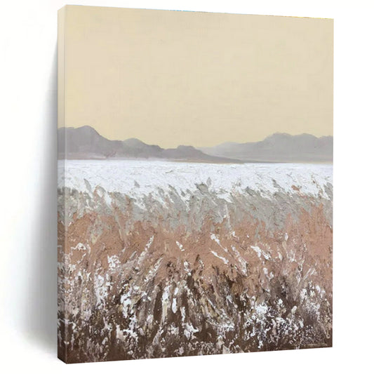Landscape Abstract Art for Desert - Themed Resort & Nature Lover’s Living Room DLZ1688