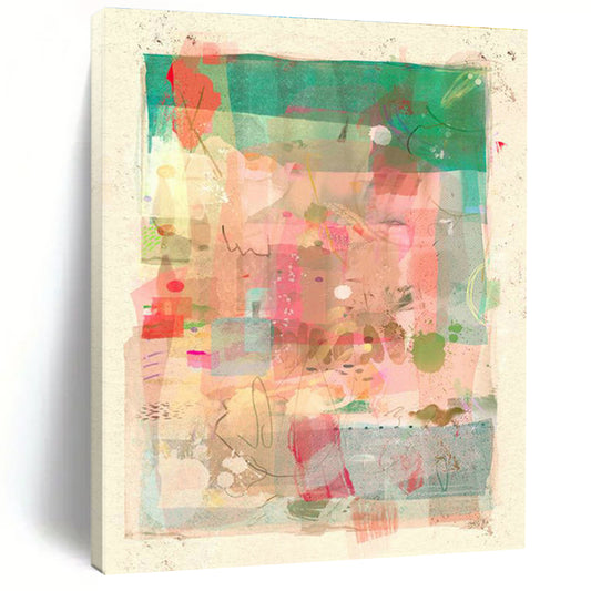 Pink - Themed Collage Art for Girly Fashion Boutique Fitting Rooms DLZ0097