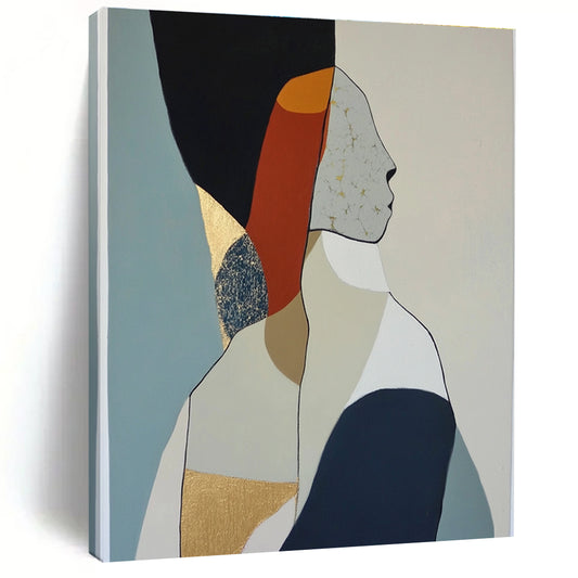 Abstract Female Figure Art for Feminist Home Study & Art - Themed Women’s Lounge STSC1064