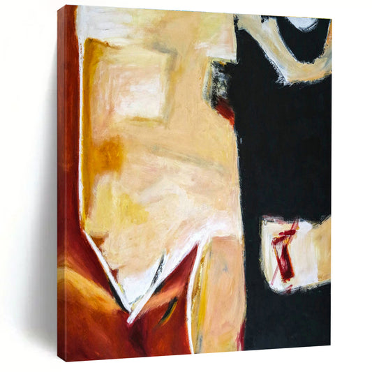 Color Block Abstract Art for Modern Art Gallery & Home Studio DLZ1097
