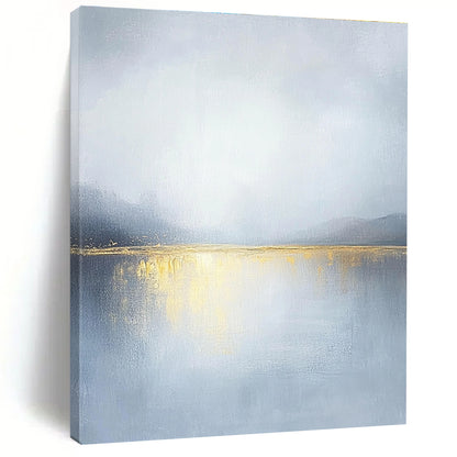 Minimalist Golden Lake for Serene Bedroom & Luxury Spa Retreat STSC271