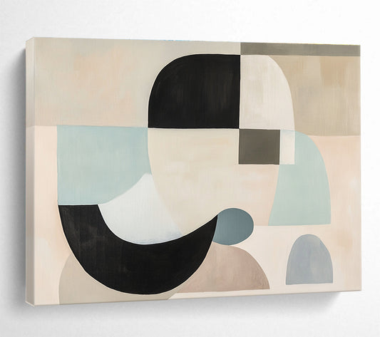 Monochrome Horizon: Ideal for Minimalist Living & Art Gallery Displays SC510