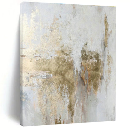Glamorous Gold - Foil Abstract Art for Bedroom & Living Room DLZ0395