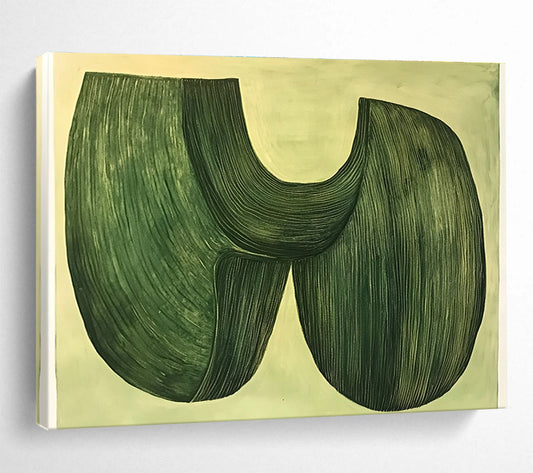 Nature - Inspired Abstract Art for Botanic Garden Café & Eco - Friendly Home SC614