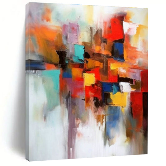 Colorful Geometric Abstract Art for Contemporary Gallery & Creative Office DLZ1819