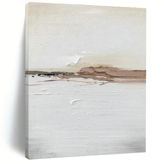 Earth - Toned Abstract Landscape Art for Rustic Home & Art - Loving Café DLZ2378