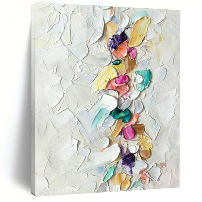 Vertical Colorful Thick - Paint Art for Scandinavian - Style Hallway & Fashion Boutique Dressing Area DLZ0981